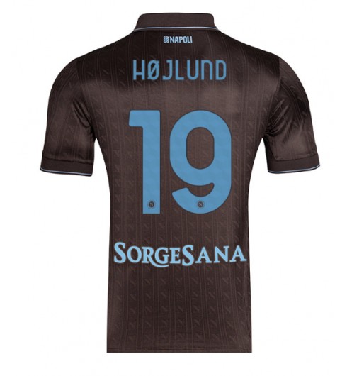 SSC Napoli Rasmus Hojlund #19 Tredjedrakt 2025-26 Korte ermer SSC Napoli Rasmus Hojlund #19 Tredjedrakt 2025-26 Korte ermer
